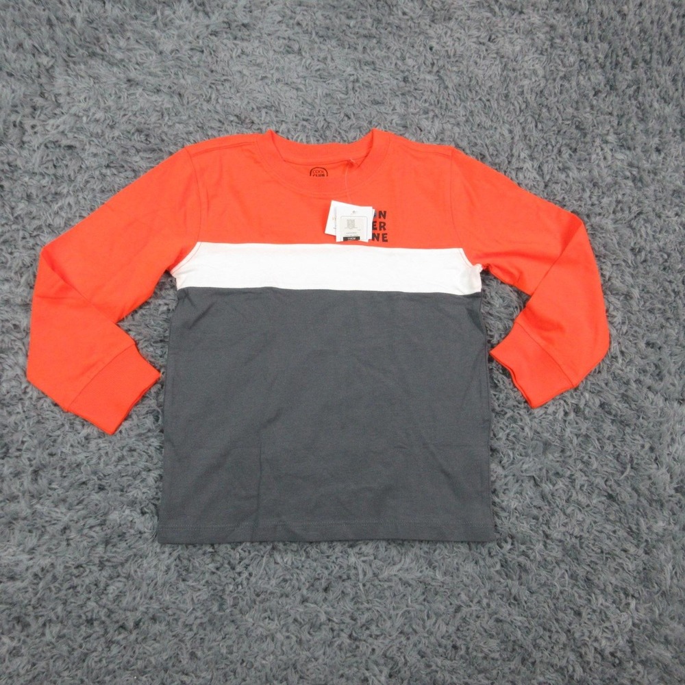 Cool Club by SMYK Sweatshirt Youth 110 cm Orange Gray Monster Zone NWT
